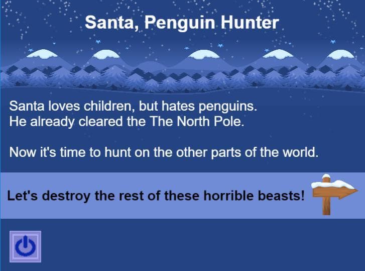 Santa, Penguin Hunter screenshot 2