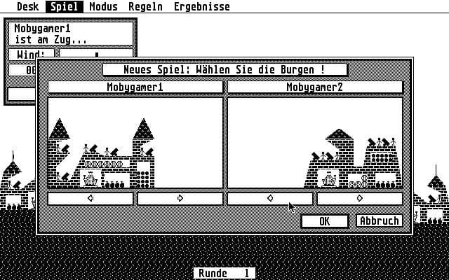 Ballerburg (1987) screenshot 5