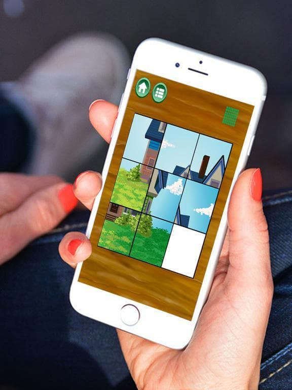 House Slide Puzzle For Kids screenshot 5