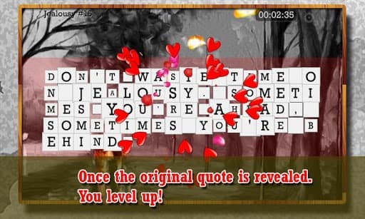 WORD PUZZLE for ROMANTIC SOUL screenshot 4