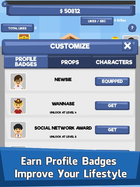 Social Tycoon - Idle Clicker