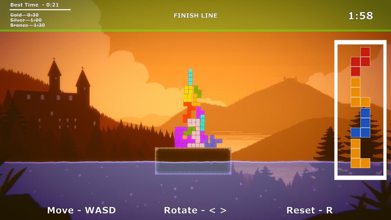 Tetris Tower (Fat Alien Cat) screenshot 2