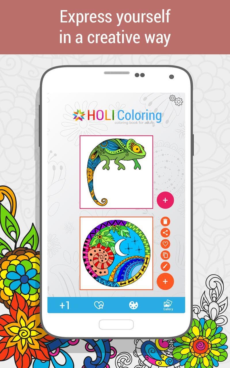 Coloring Book for Adults #HoliColoring screenshot 6