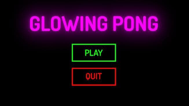 Glowing Pong (Skaps) screenshot 2