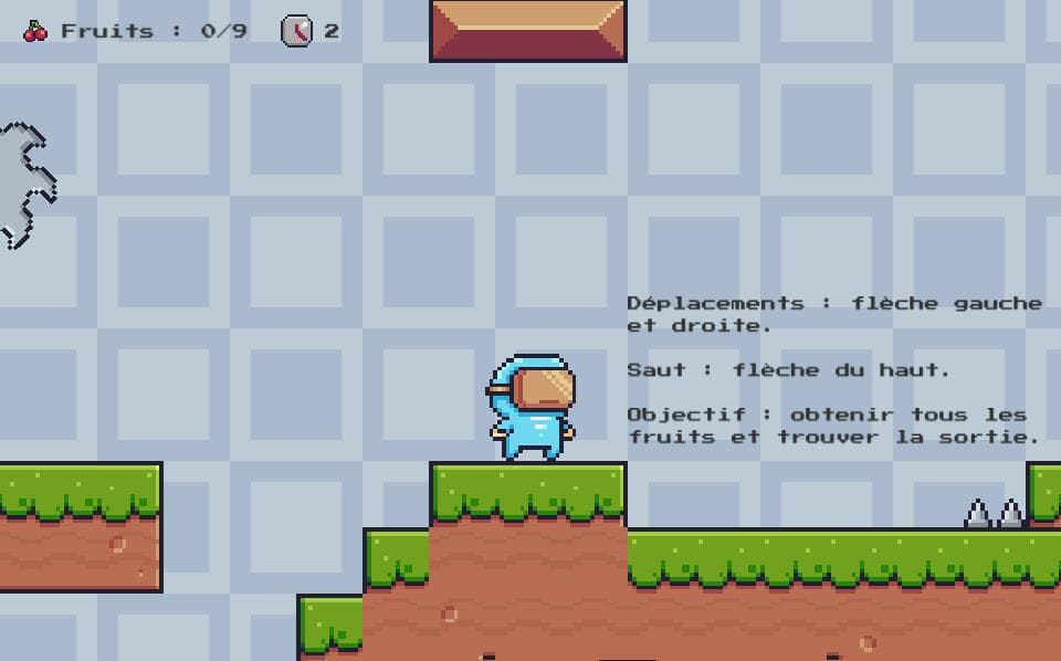 Test jeu de plateforme