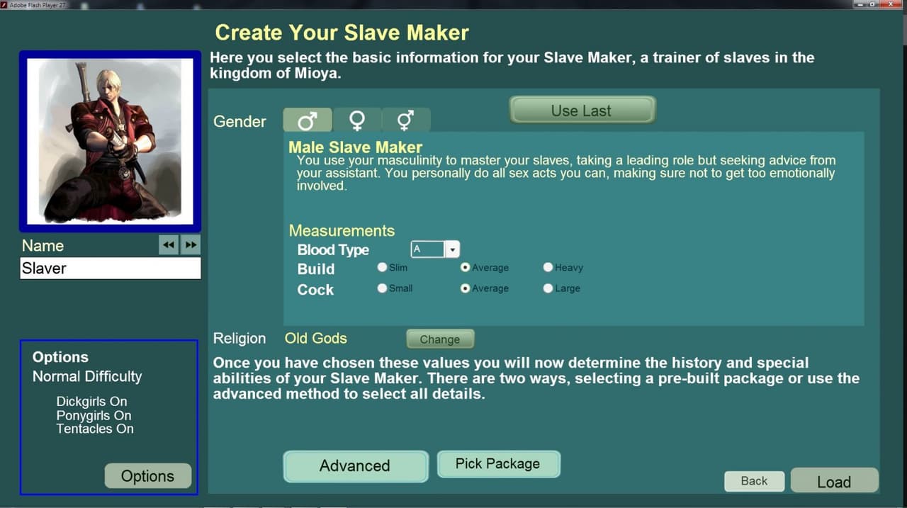 Slave Maker 3 screenshot 3