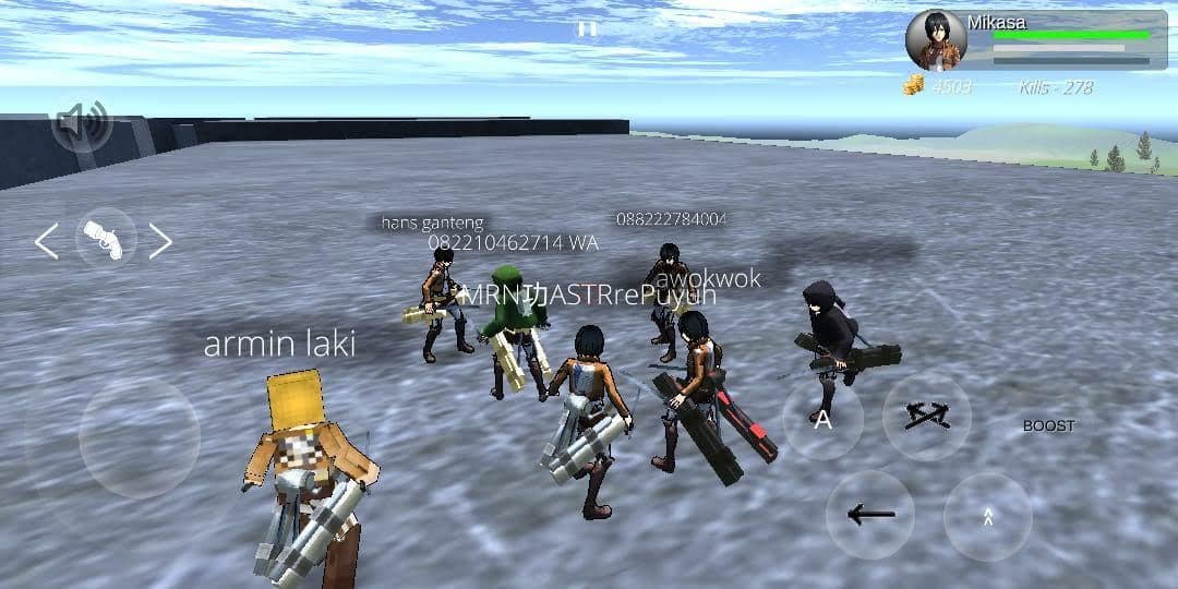 Attack on Titan Mobile screenshot 3