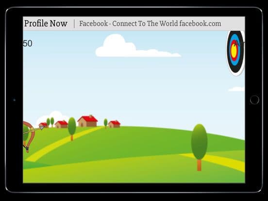 Bow and Arrow Archery Shooting Target Game