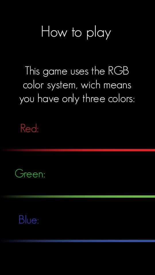 The Red, The Green, The Blue screenshot 2