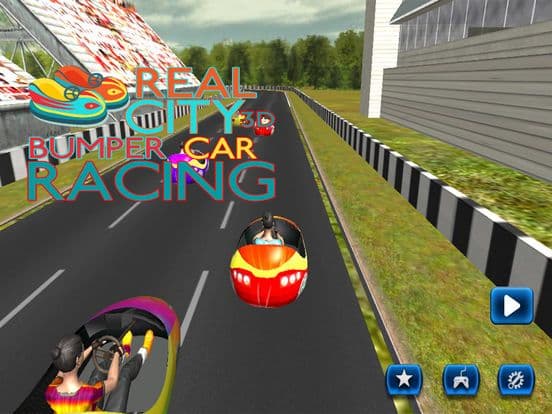 Real City Bumper Car Racing 3D screenshot 2