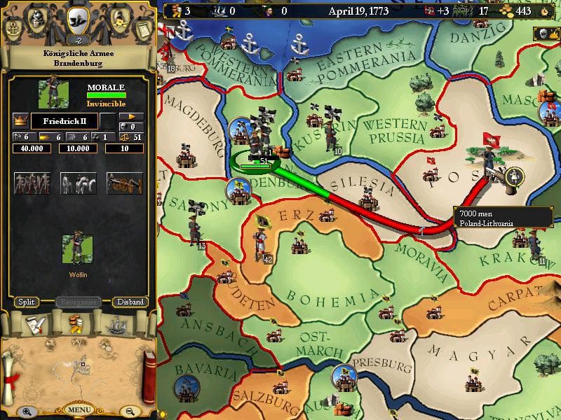 Europa Universalis screenshot 3