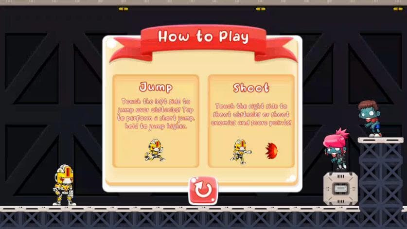 Robot Run (pedroaurelio_n) screenshot 2