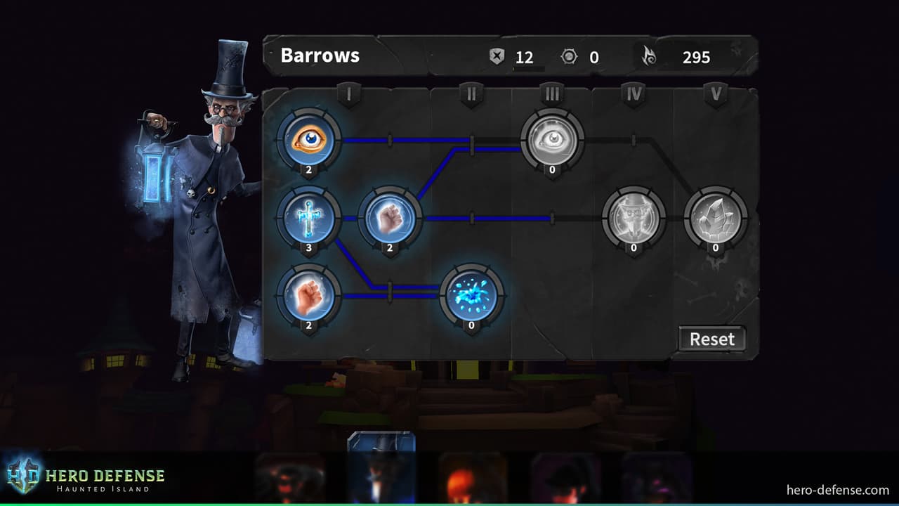 Hero Defense - Haunted Island screenshot 2