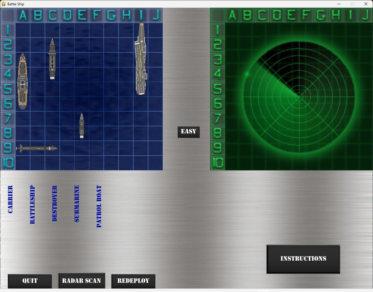 BattleShip Single Player screenshot 2