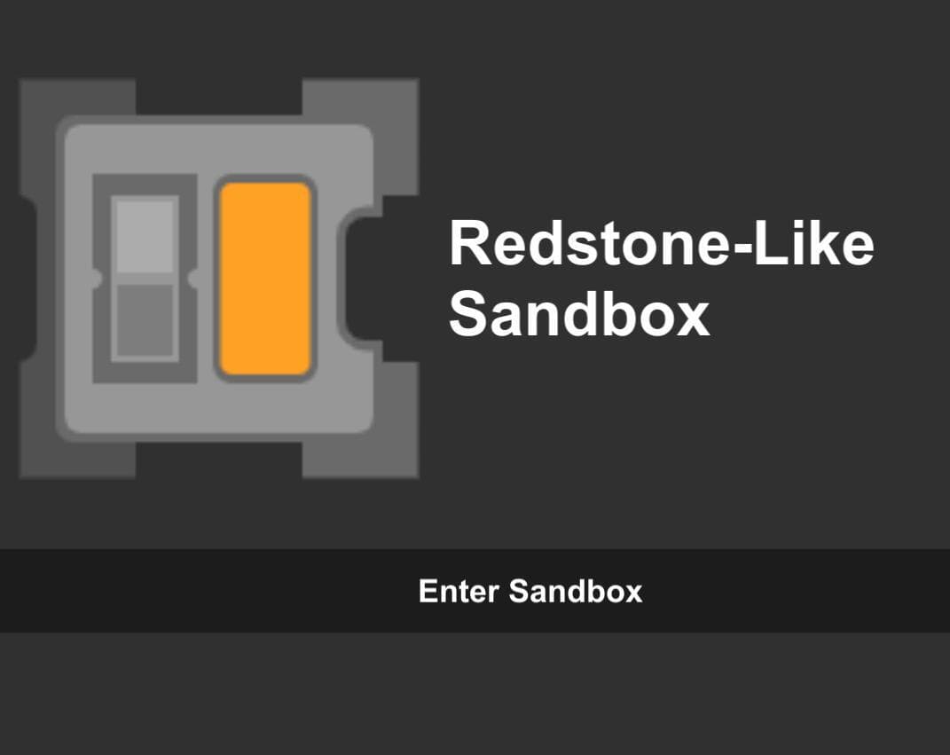 Redstone-Like Sandbox