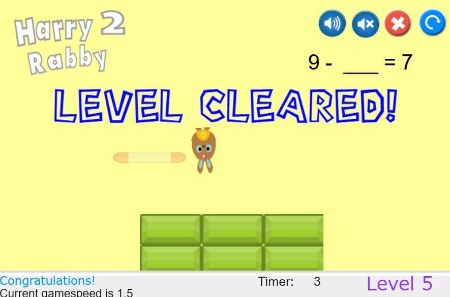 HarryRabby 2 Elementary Math - Missing Subtrahends screenshot 3