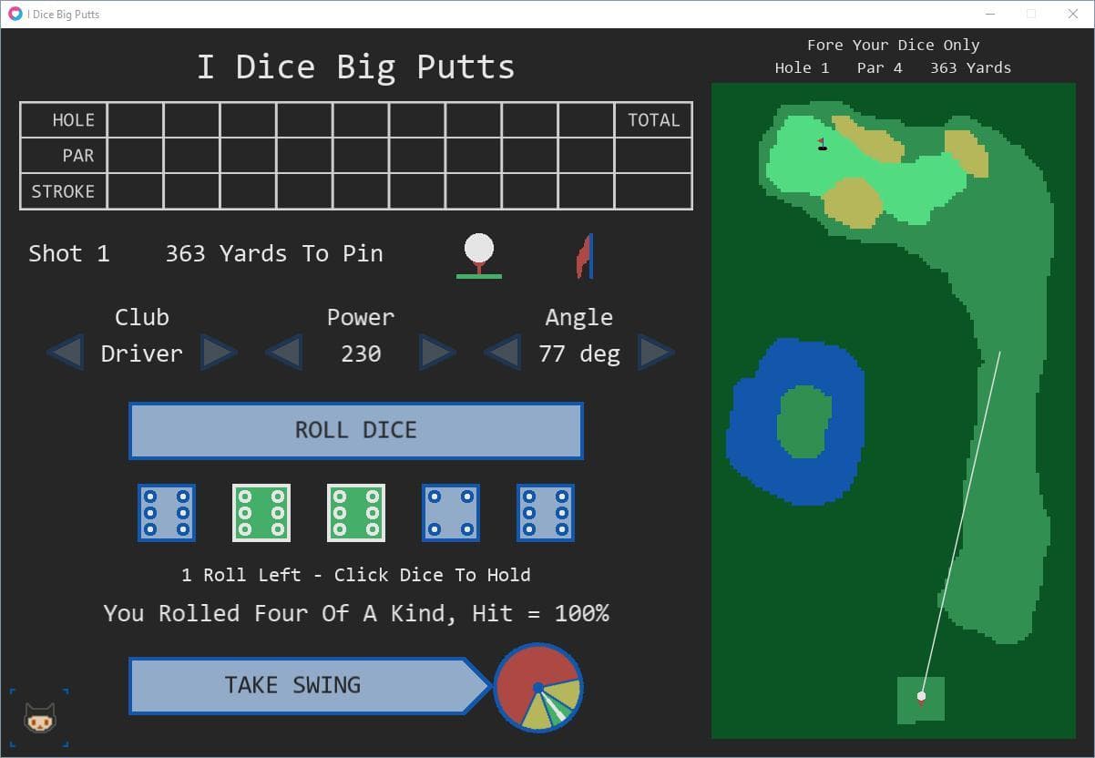 I Dice Big Putts