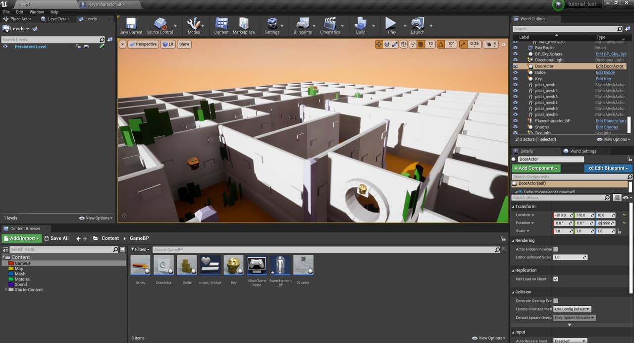 Mazegame(tutorial project) screenshot 2