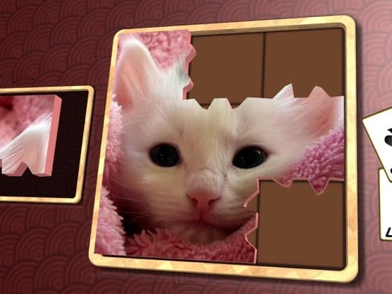 Jigsaw Solitaire Kitties screenshot 2