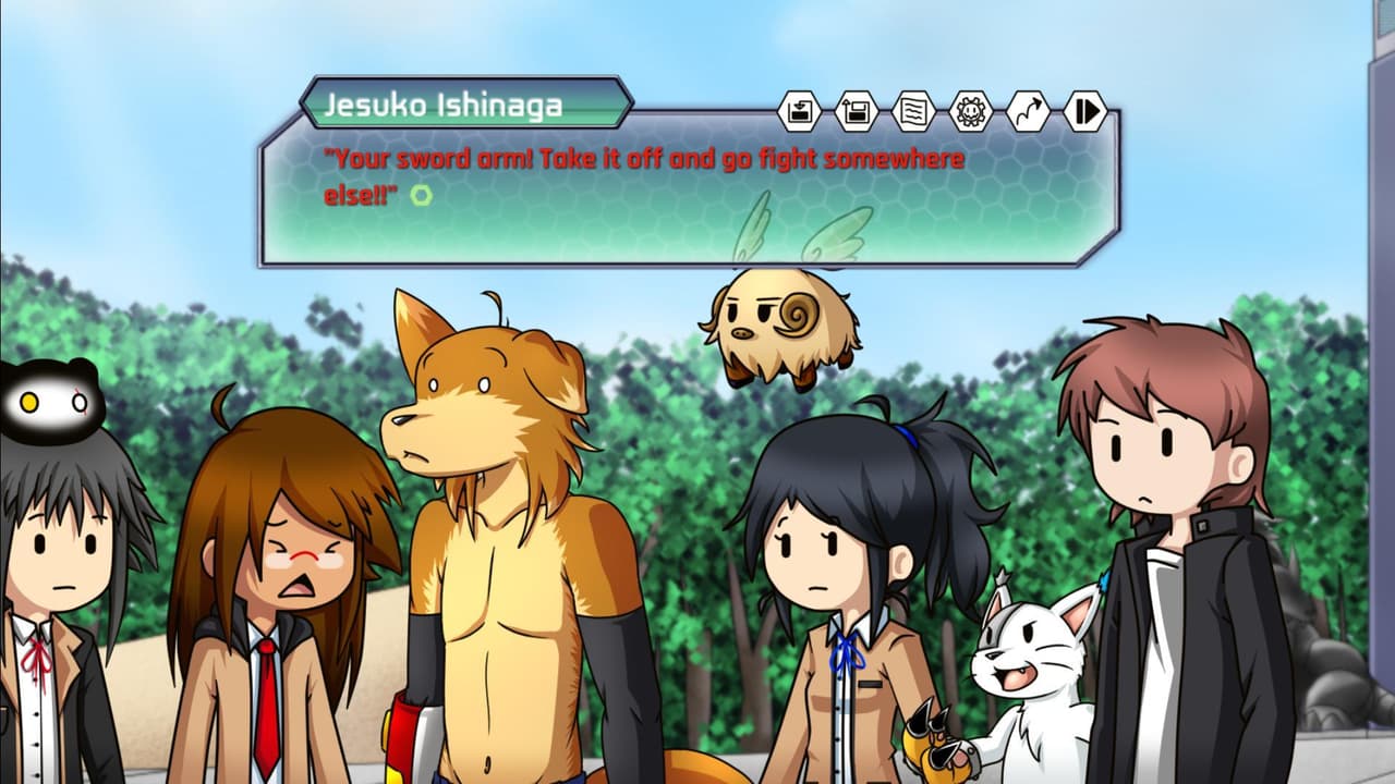 Digimon Rumble Academy: Bota Busters Bunch screenshot 2