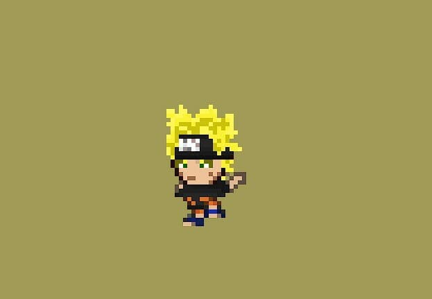 Naruto character prototype screenshot 3