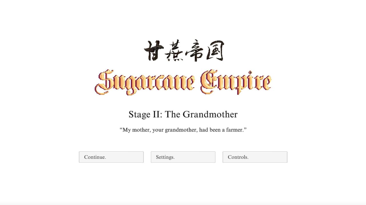 Sugarcane Empire WIP screenshot 3