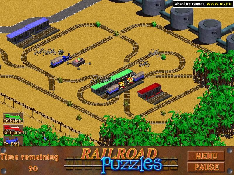 Railroad Puzzles screenshot 2