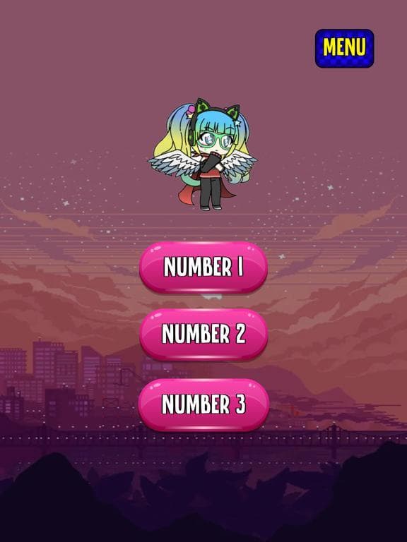 Glitch Gacha Neon Race Fans screenshot 2