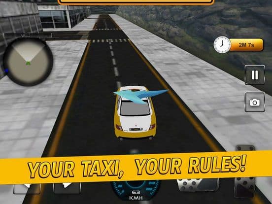 Taxi Transport City Sim