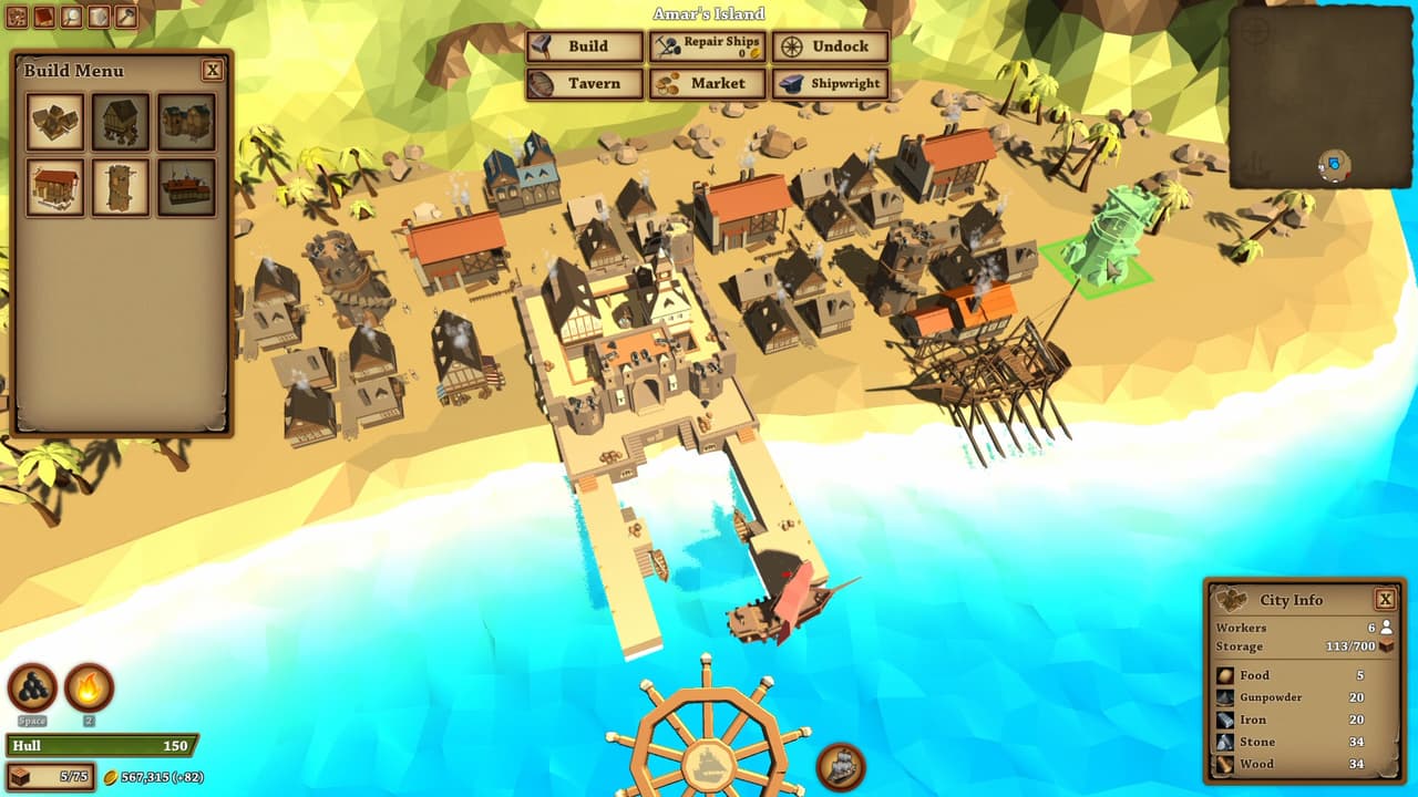 Pirates of the Polygon Sea screenshot 5