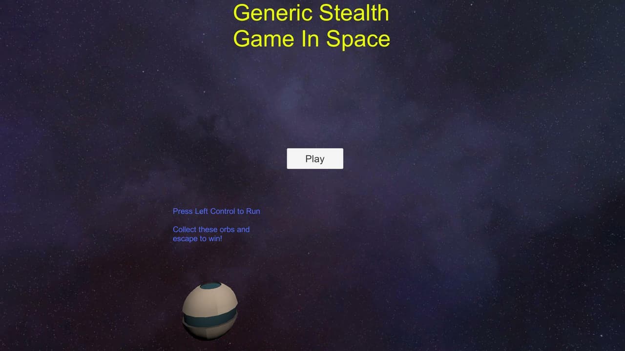 Generic Stealth Game In Space screenshot 2