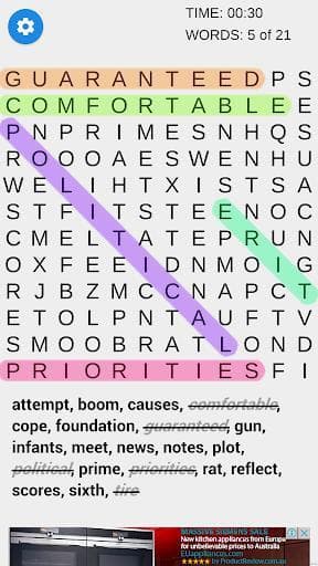 Awesome Word Search - Word Find Puzzle Fun screenshot 3