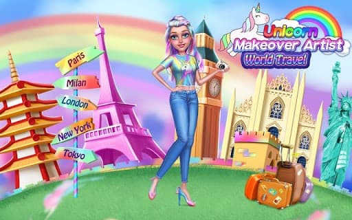 Unicorn Makeover Artist: World Travel screenshot 6