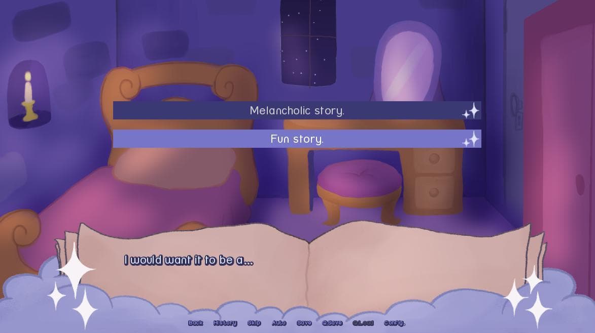 Under the Stars (itch) (helen) screenshot 4