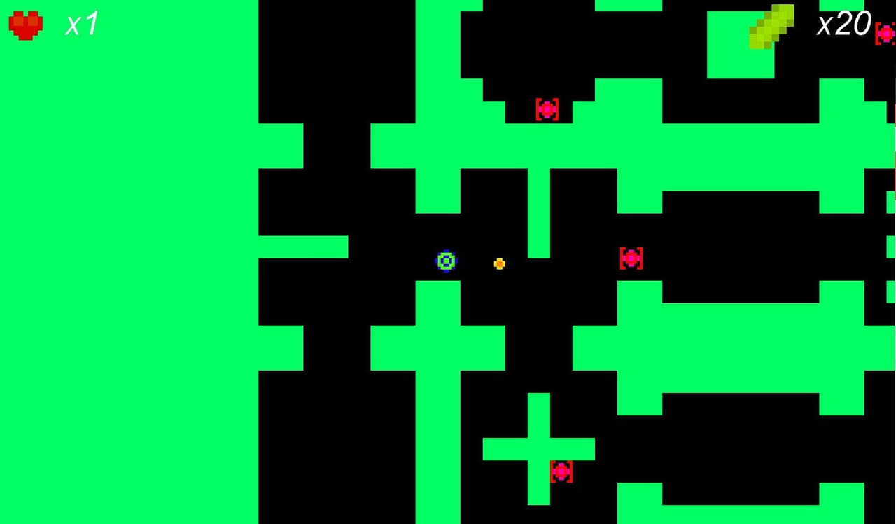 Ludum Dare #40 2D Pixel Shooter screenshot 3
