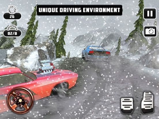 Muscle Car Race Traffic Games