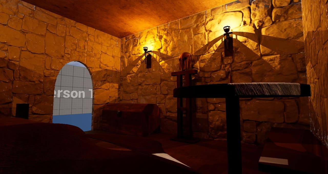 medieval guardroom