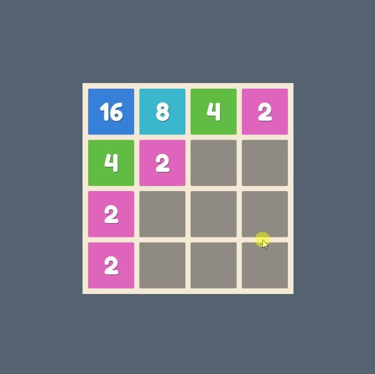 2048 (itch) (Chetan Sharma) screenshot 2