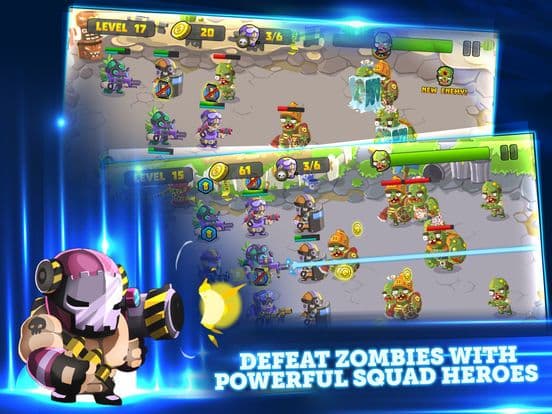 Zombies Dead Frontier Vs Special Squad heroes screenshot 4