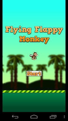 Flying Flappy Monkey screenshot 2