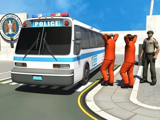 Prisoner Arrest Police Bus Driver Transporter 3d screenshot 6