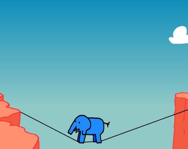 Elephants Never Tumble