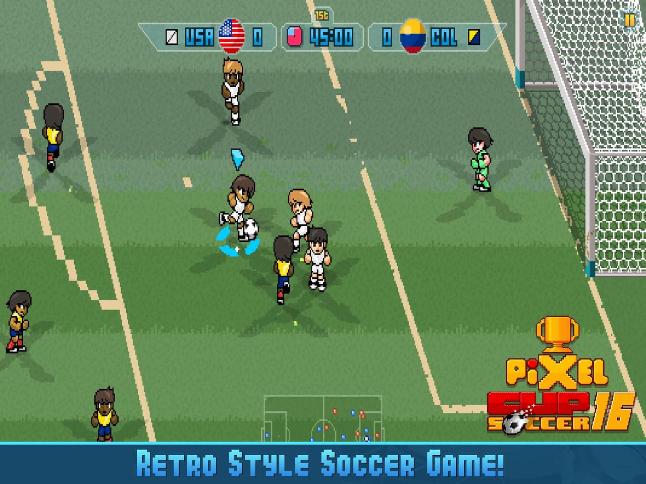 Pixel Cup Soccer 16 screenshot 3