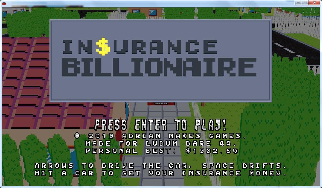 Insurance Billionaire (Ludum Dare 44) screenshot 2