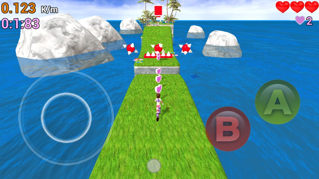 Okira GO - Endless Runner 3D Platformer (Android) screenshot 3