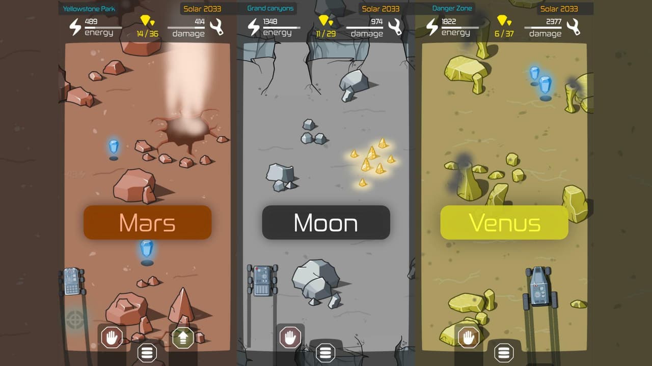 Solar 2033 - Space Rover Program screenshot 2