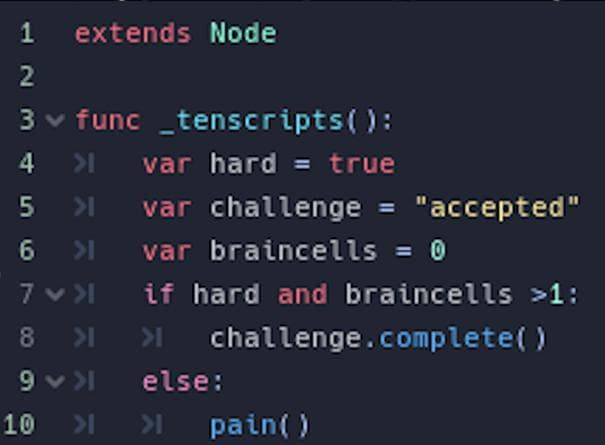 10 lines of code