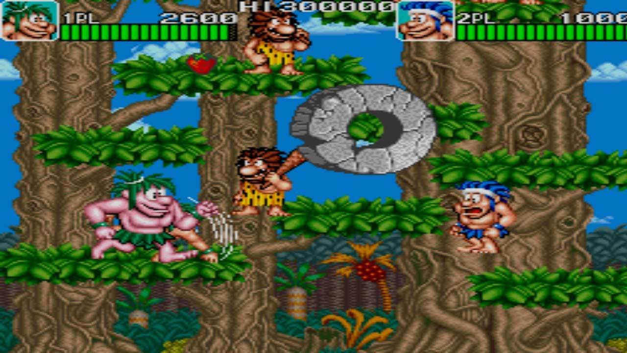 Johnny Turbos Arcade Joe and Mac Caveman Ninja screenshot 2