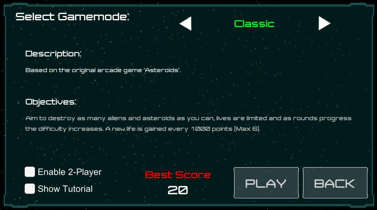 Asteroids 2.0: The Return of the Asteroids screenshot 4
