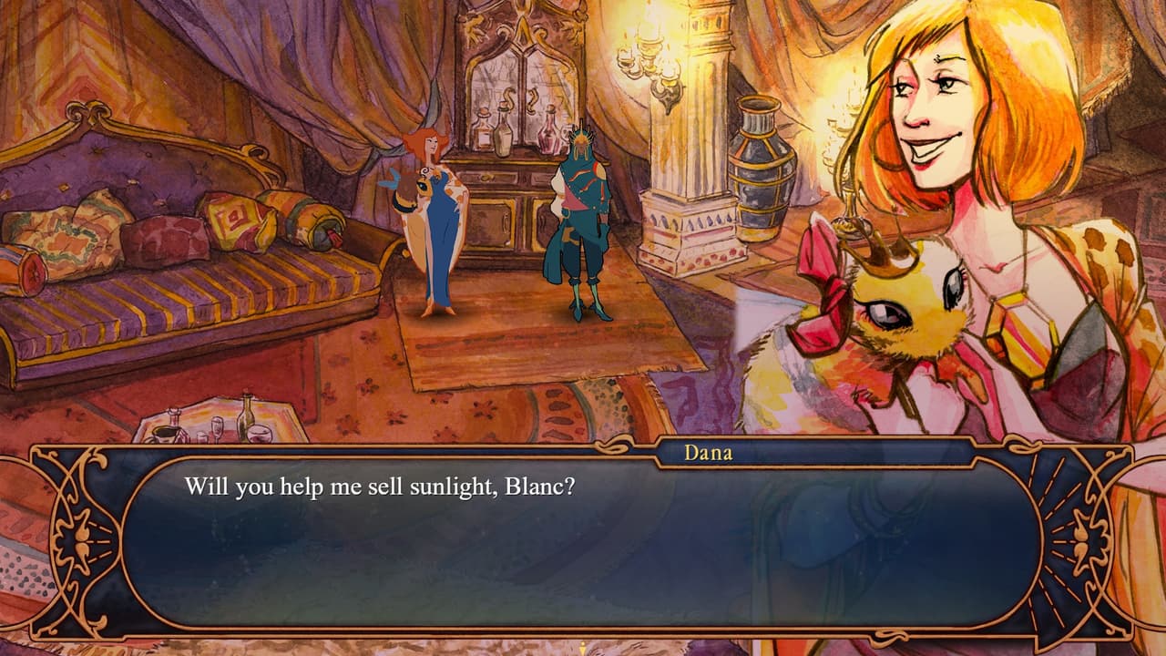 Selling Sunlight: a wandering merchant RPG screenshot 3
